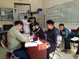 Phường Hà Khánh: Tổ chức khám sơ tuyển nghĩa vụ quân sự năm 2023