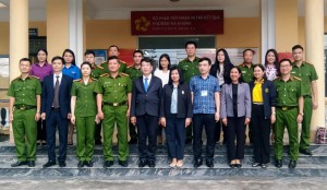 Đoàn công tác của Thái Lan tham quan, khảo sát thực tế mô hình “Chung tay giáo dục, giúp đỡ người chấp hành xong án phạt tù tái hòa nhập cộng đồng” tại phường Hà Khánh.
