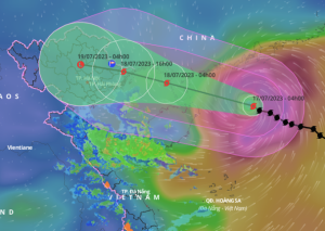 Cơn bão số 1 - Talim ảnh hưởng trực tiếp khu vực tỉnh Quảng Ninh